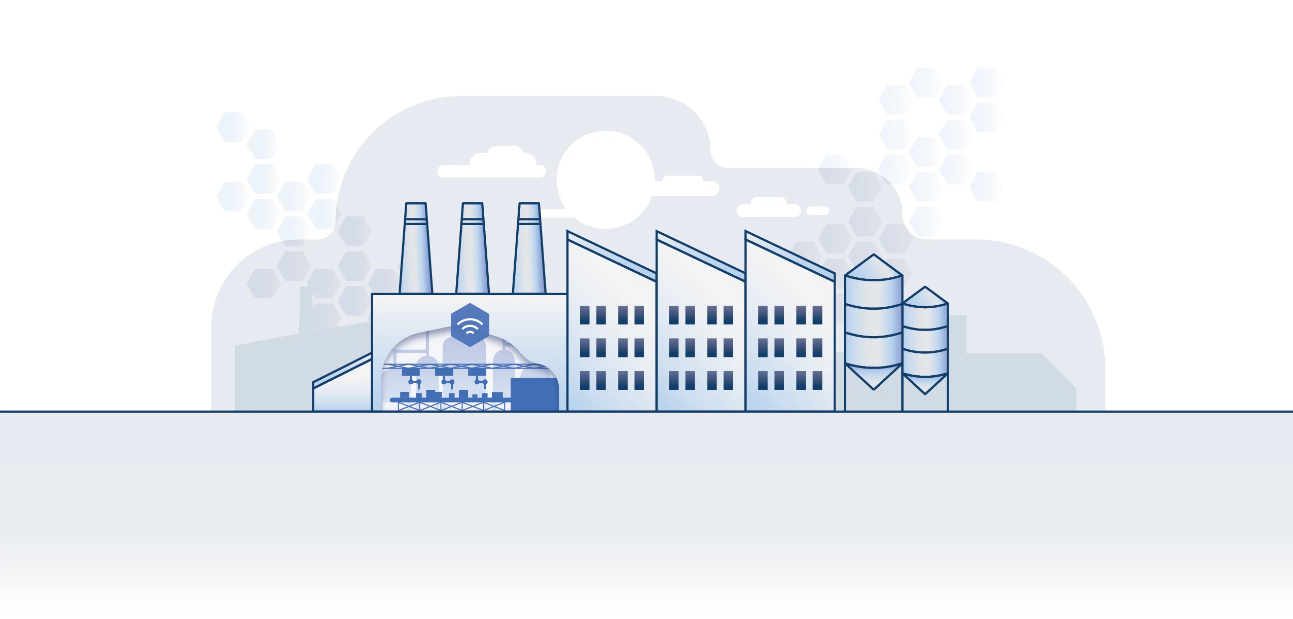 Modernization plant image graphic