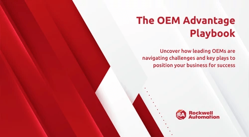 OEM Advantage Playbook Tech Exchange article header, teaser, and in-article images