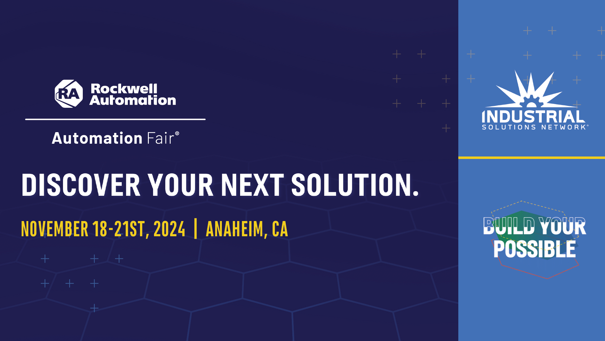 Automation Fair 2024 Content Panel graphic