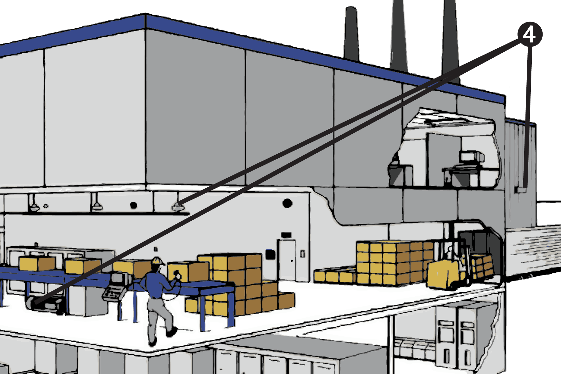 Electrical Loads graphic close up for plantwide solutions