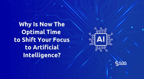 SAS AI Use Cases Tech Exchange article header, teaser, and in-article images