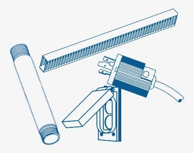 Product category representative icons.