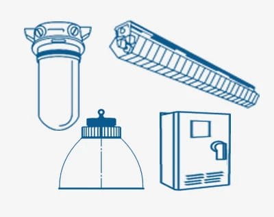 Product category representative icons.