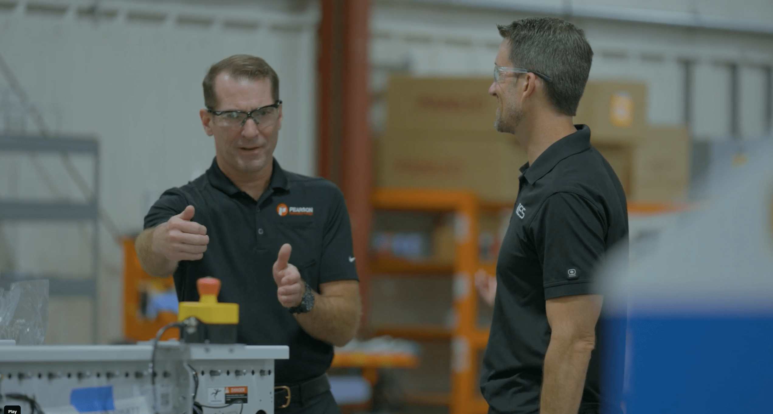 Distributor working with an OEM on the plant floor