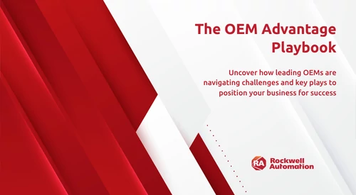 OEM Advantage Playbook Tech Exchange article header, teaser, and in-article images