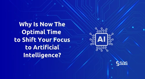 SAS AI Use Cases Tech Exchange article header, teaser, and in-article images