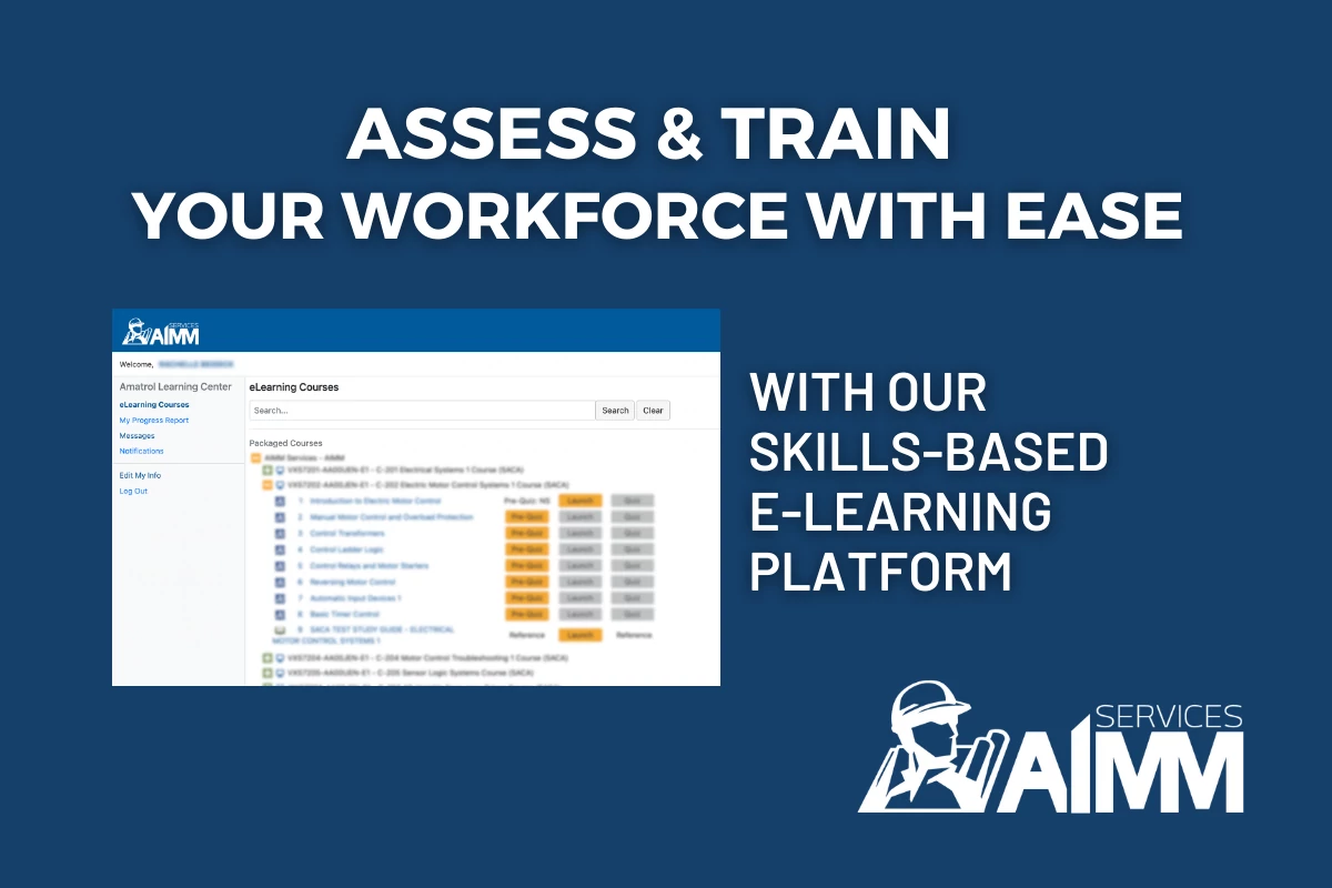 AIMM E-Learning Graphic